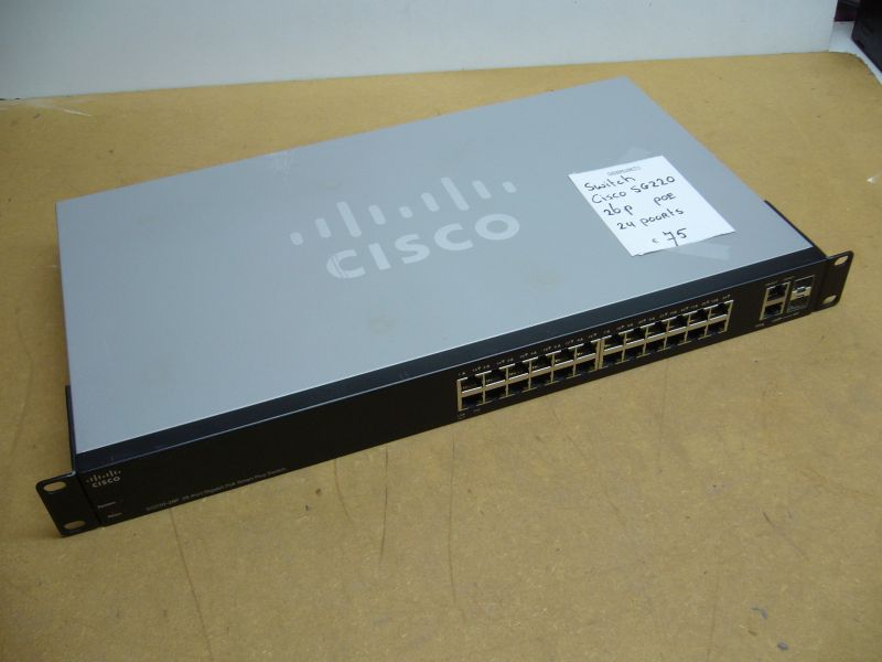 Switch 26 poorts gigabit  CISCO