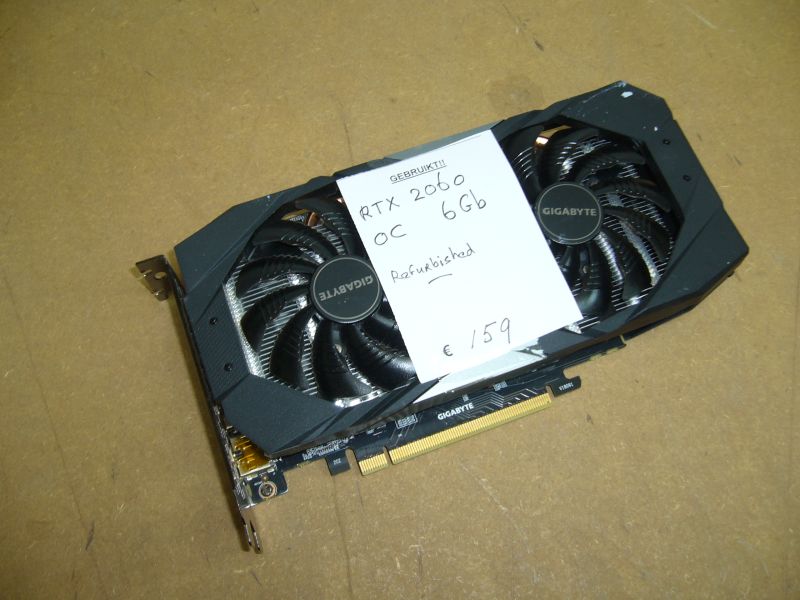 Videokaart RTX 2060